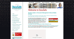 Desktop Screenshot of docusafe.com